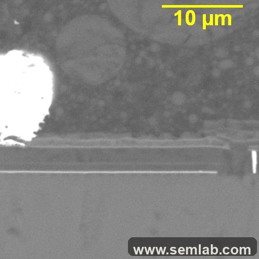 Localized bond pad corrosion