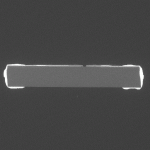 Chip resistor cross section.