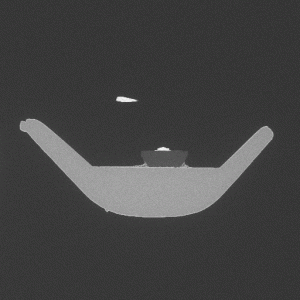 Light emitting diode (LED) cross section.